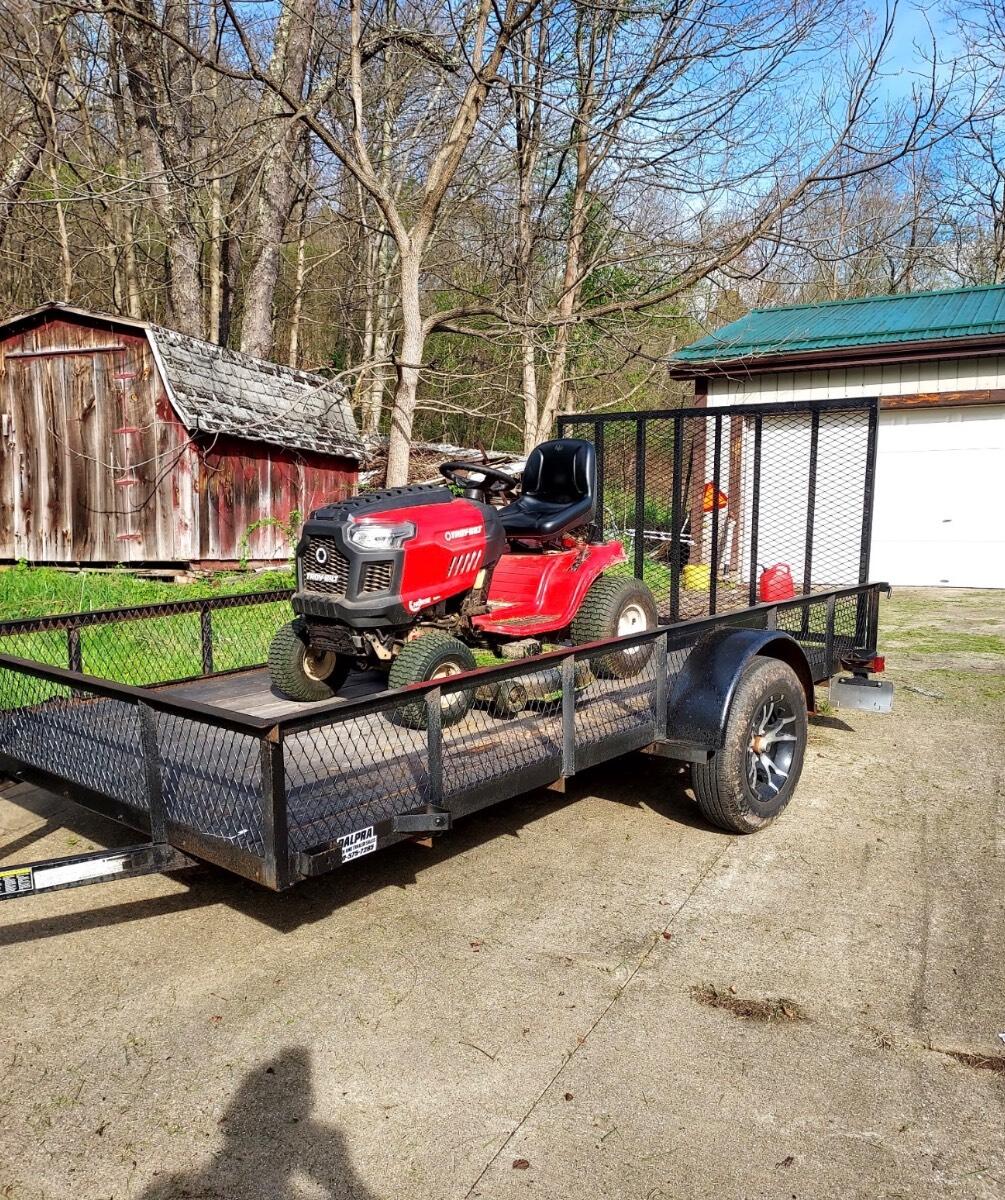 2022 Sure trac 7x12 utility trailer