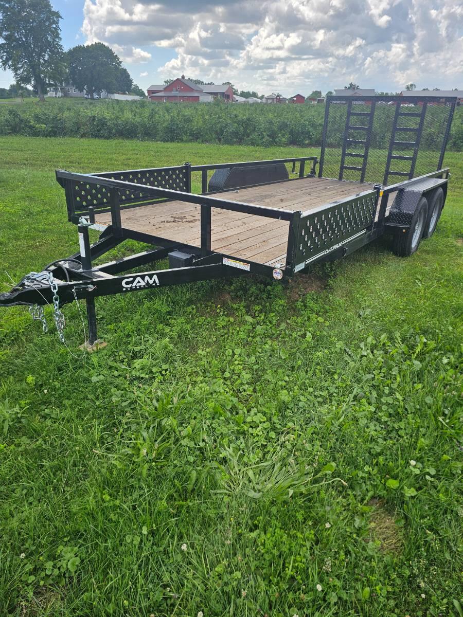 2024 CAM Superline 7x16 7000 Lbs Utility Trailer