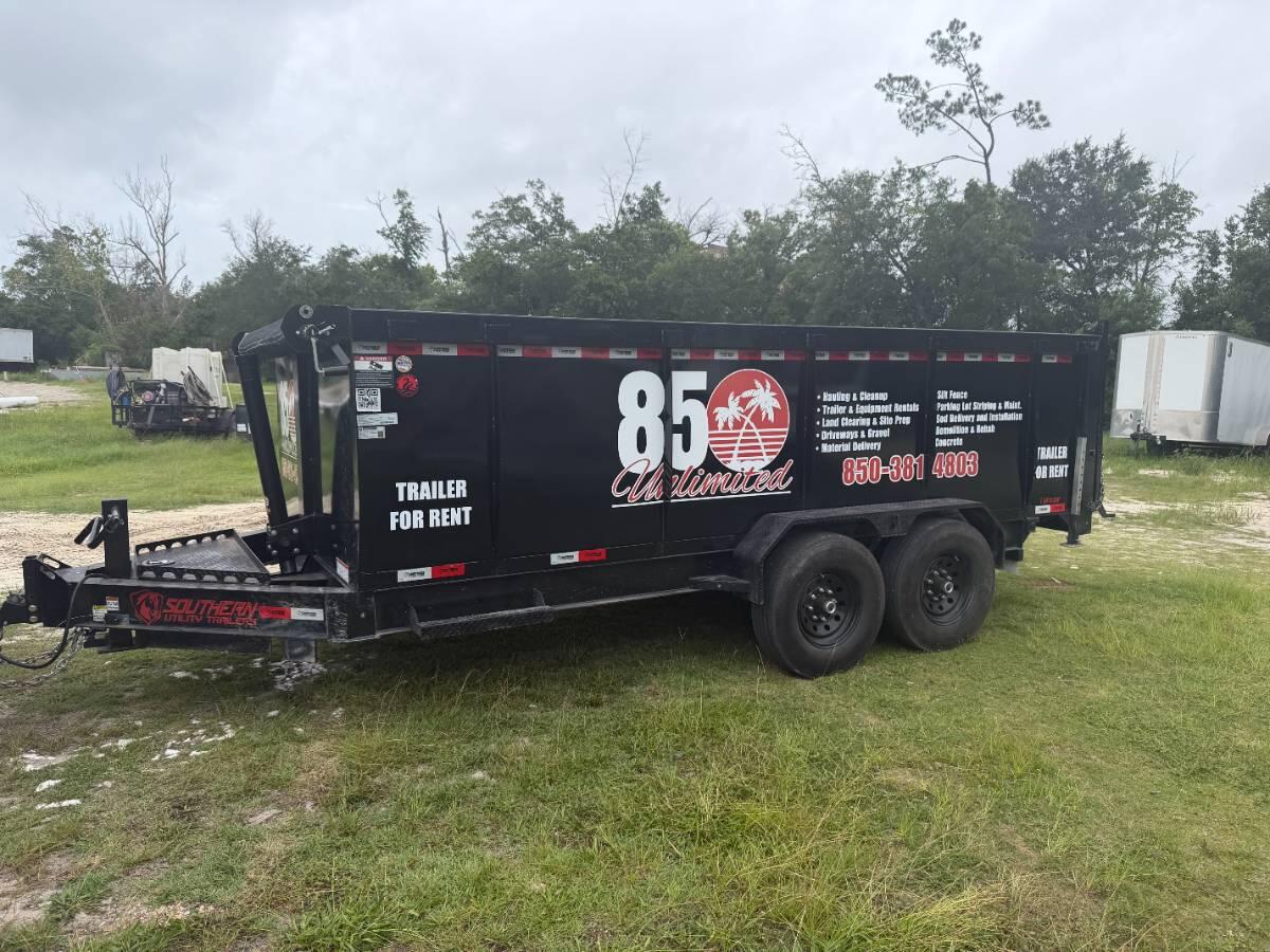 2026 Southern Utility 7'x16'x4' Dump Trailer 14k