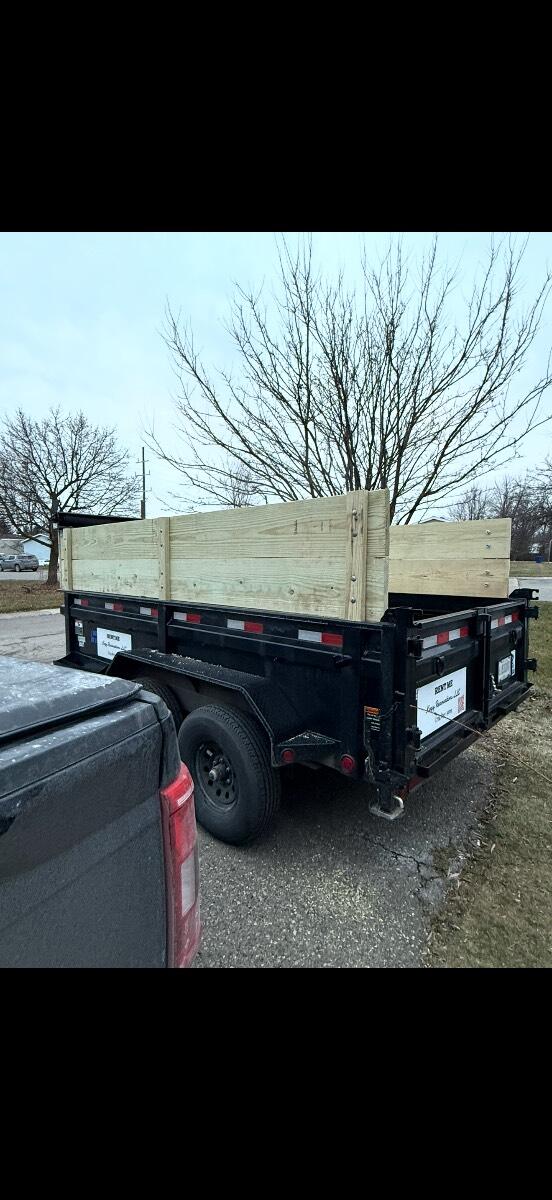 2023 Load trail 7x12 utility dump trailer