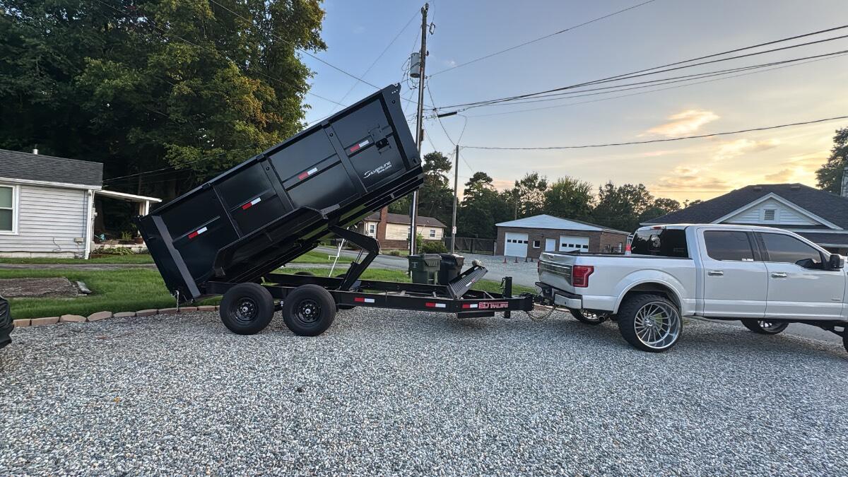 2025 ED Trailers 7x14x4 Dump