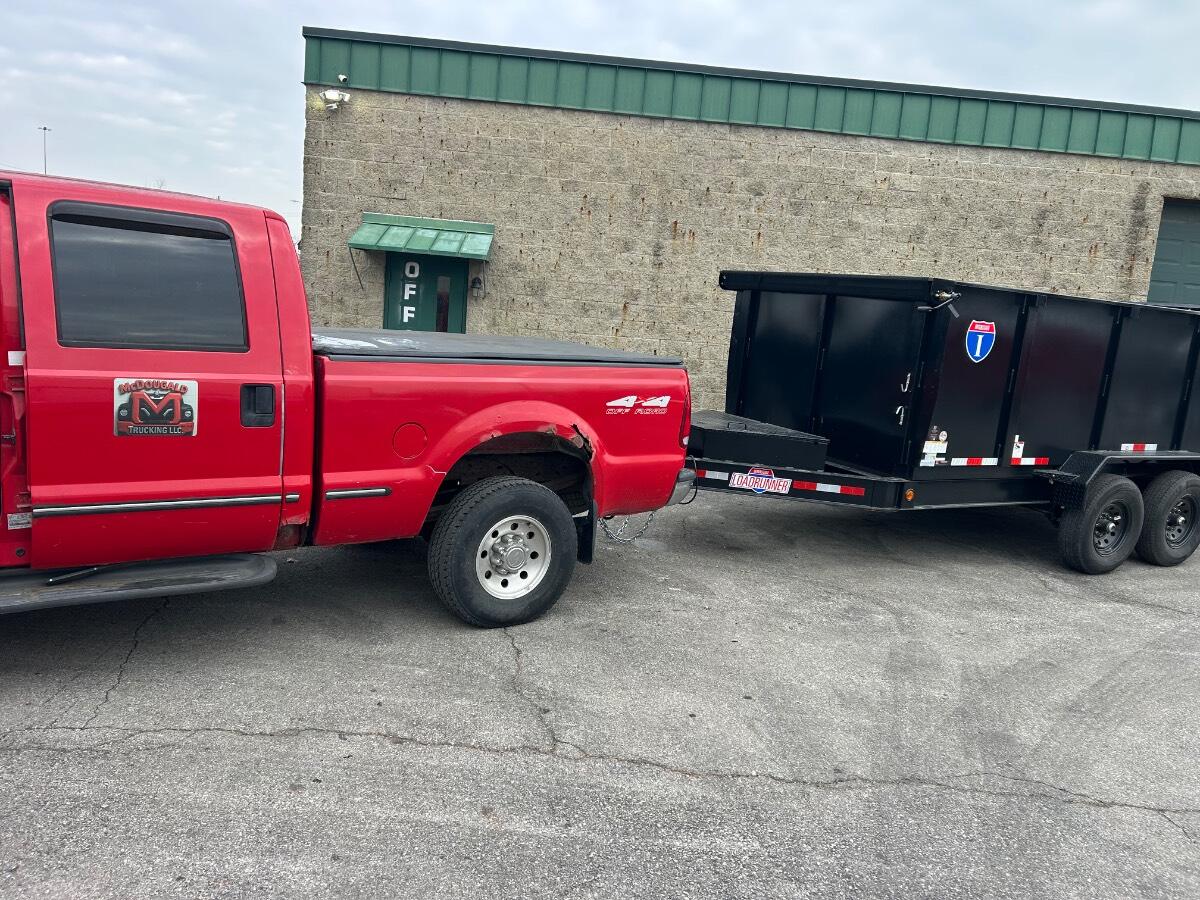 2026 Interstate 7x14 dump trailer. With tarp