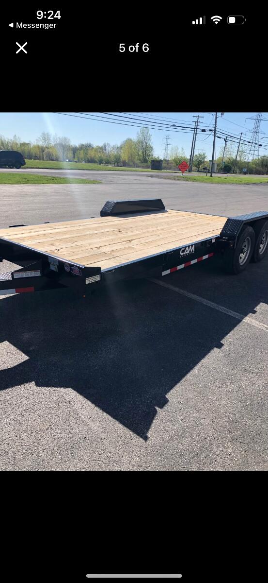 2020 CAM Superline 18ft 10k car hauler trailer