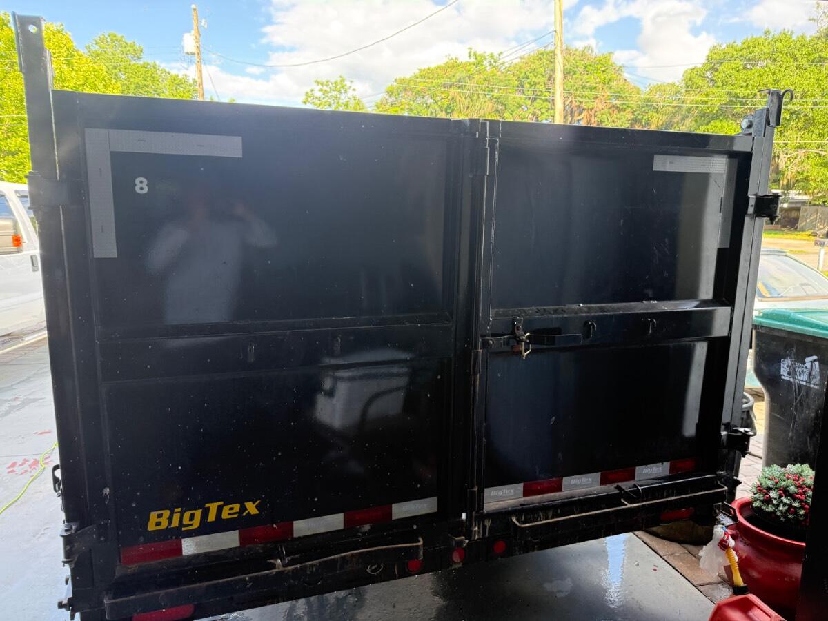 2022 BigTex 14LP Dump Trailer 7x14 4Ft Walls