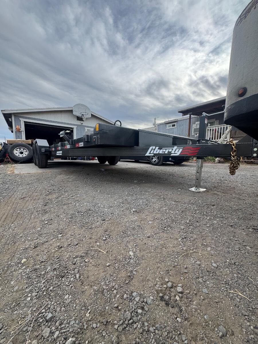 2027 Liberty Car hauler, flatbed trailer.
