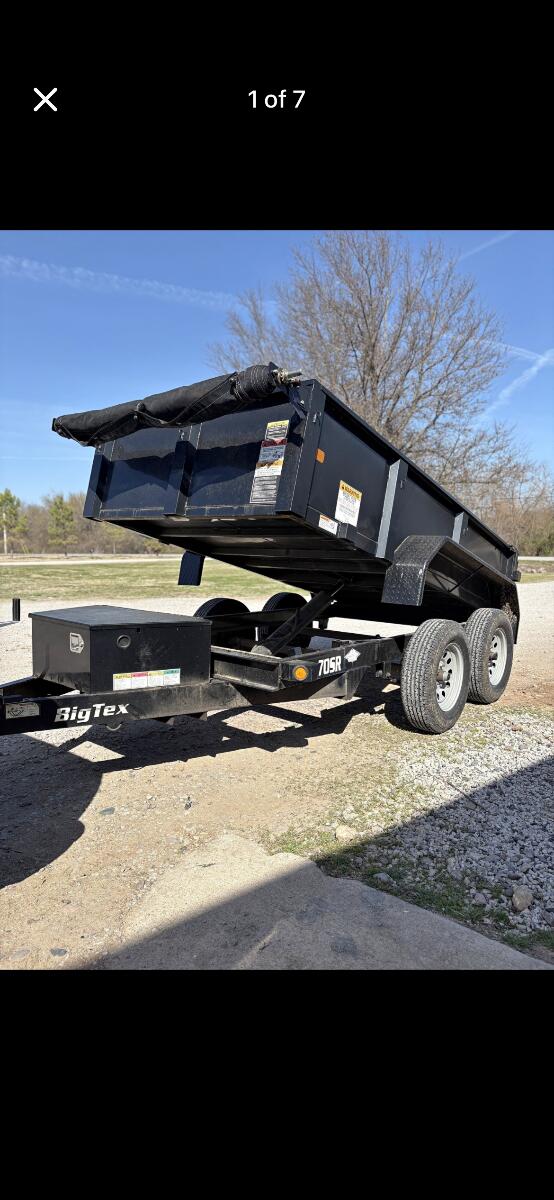 2021 Big Tex 5x10 bumper pull 5k