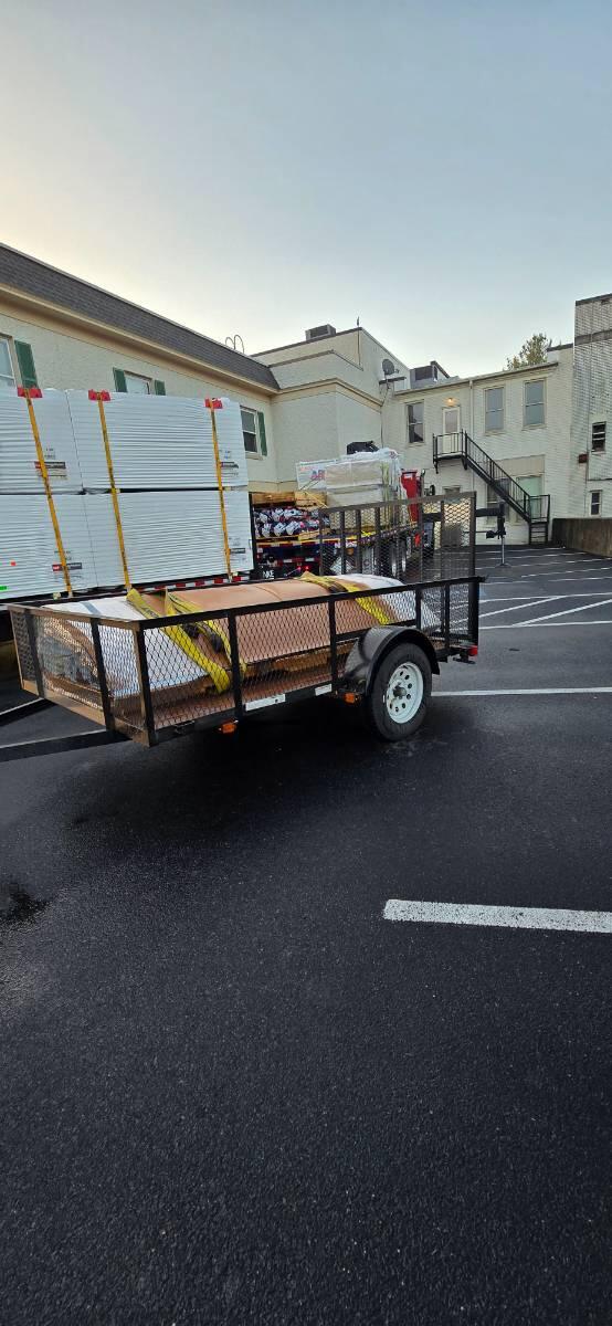 2021 Carry on 10' high side utility trailer