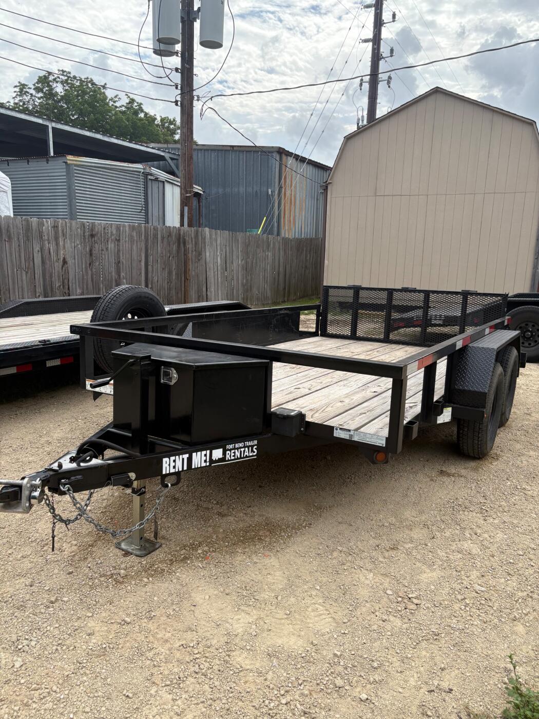 2024 Ranch King Utility Trailer 12' w/ Ramp