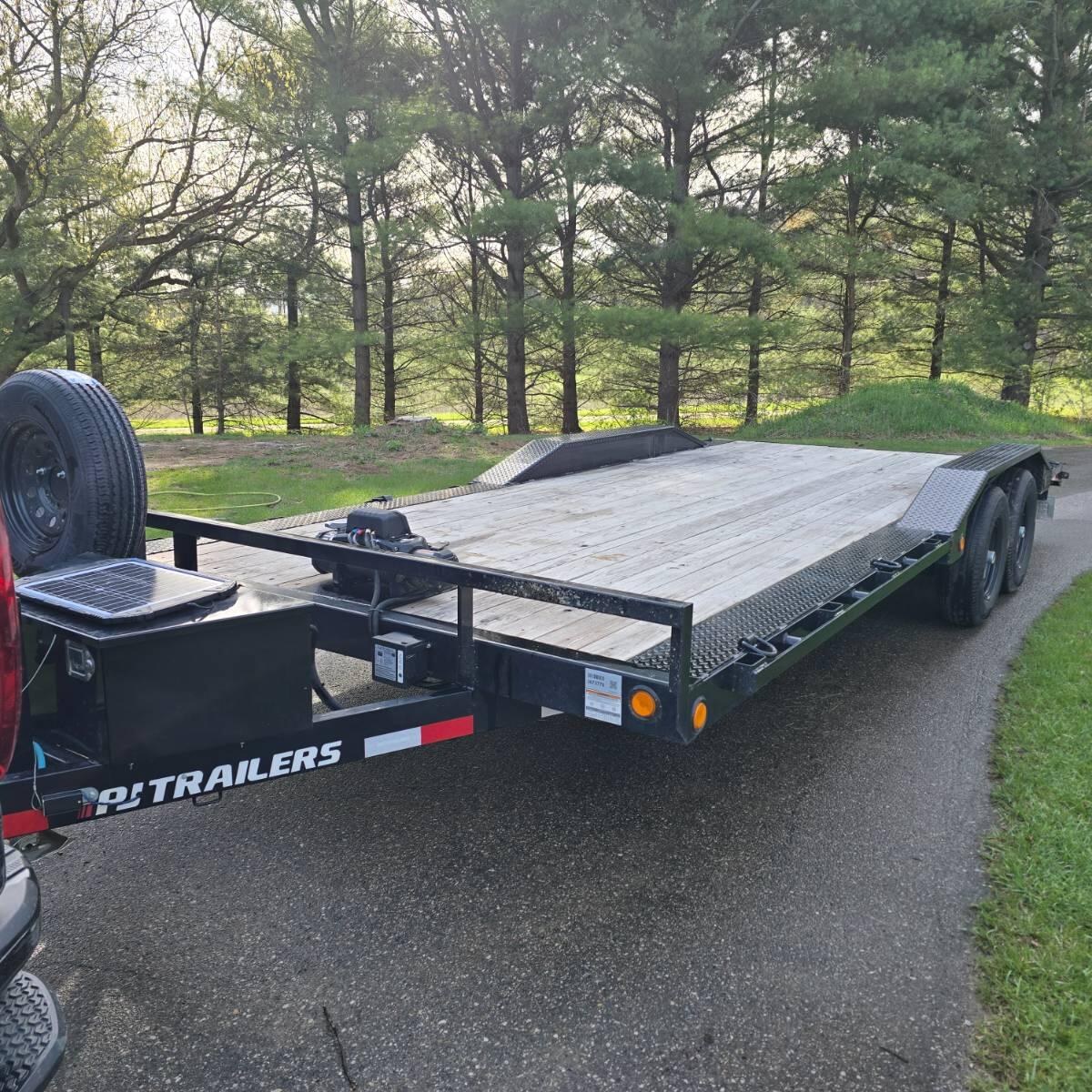 2026 PJ Trailer B5 20ft X 102in w/Winch & Straps