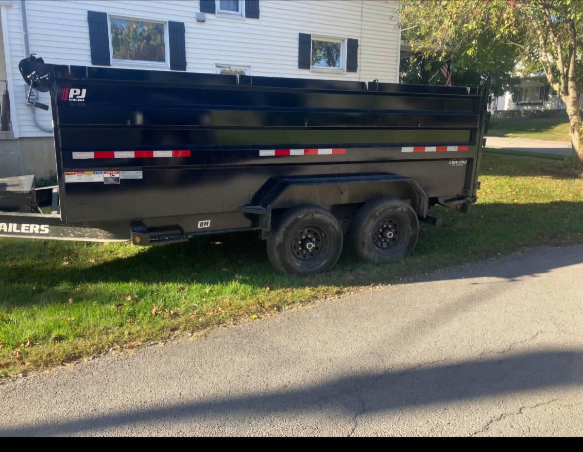 2024 PJTL 14' Dump trailer