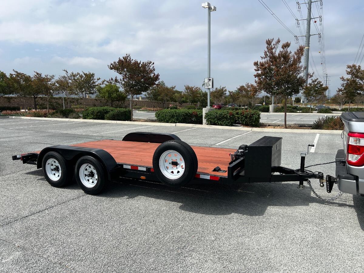 2023 Romo HD 16ft car hauler with winch