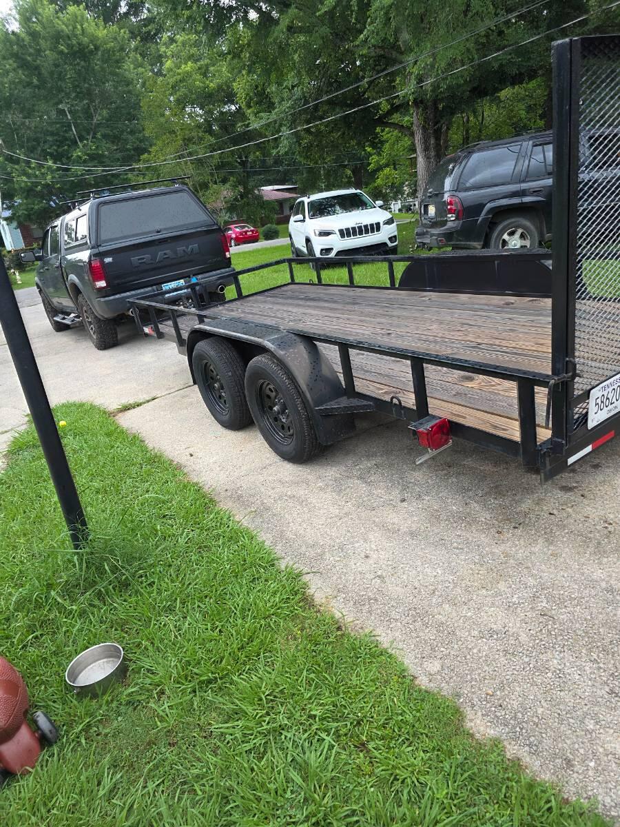 2025 Premier Utility trailer with gate