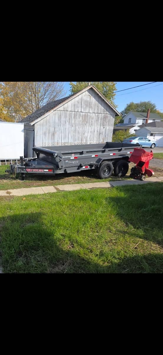 2026 ED Trailers 7x14 Dump Trailer 14k GVW