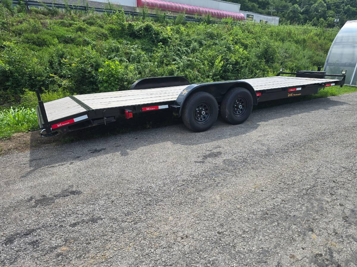 2025 BVH Trailers 10k Car Hauler with Dovetail
