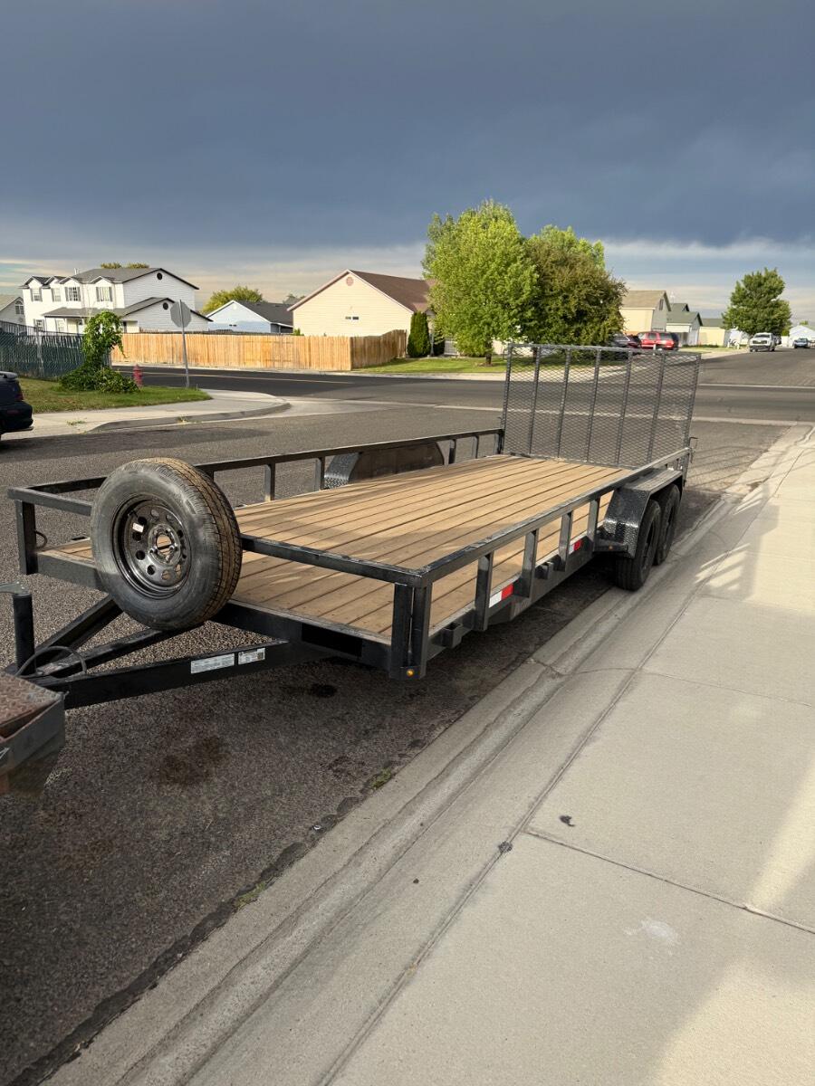 2026 Dutton 7 x 20 utility trailer new