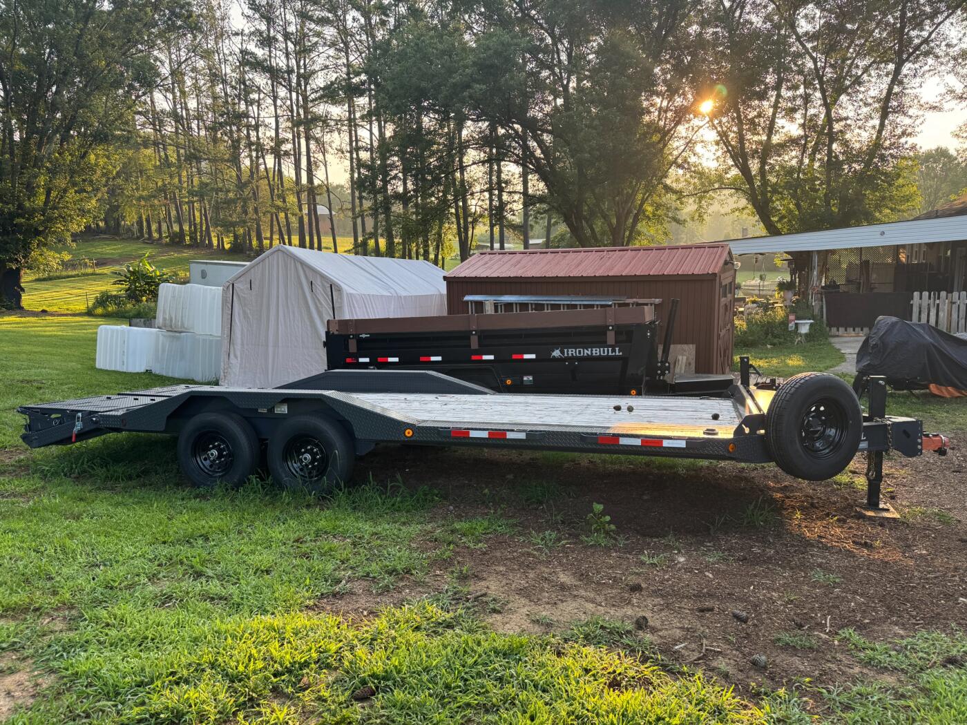 2026 Norstar Iron Bull Equipment Trailer Dovetail