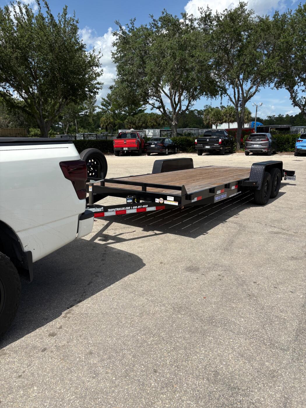 2026 Triple crown 20ft car hauler with dove nose