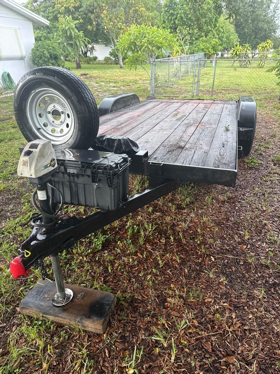 2004 16’ Car Hauler W/ winch