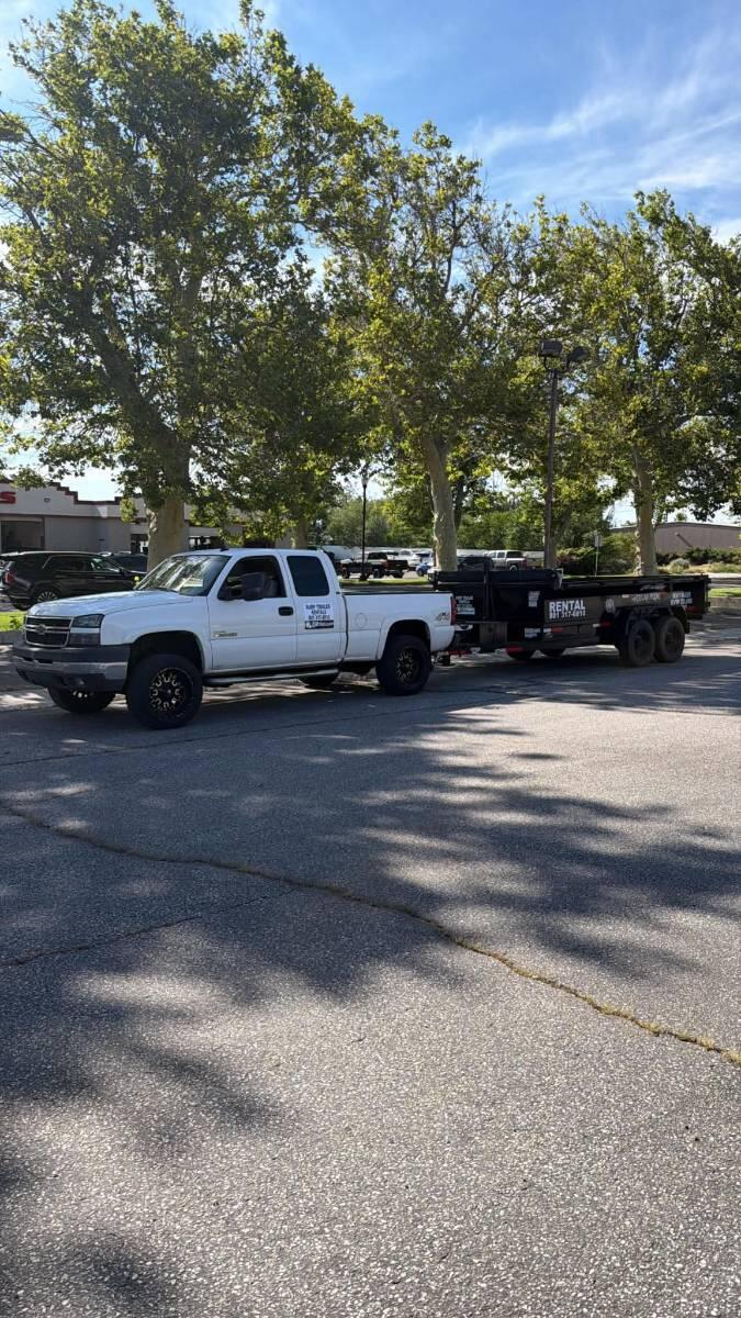 2025 texas pride Rent a heavy-duty 7'x14' dump