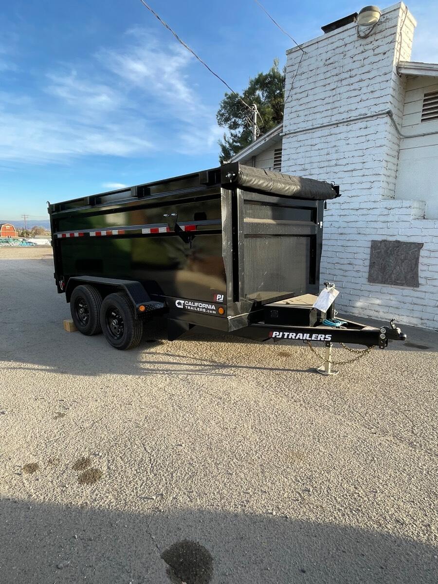 2025 Pj trailer 12 ft hydraulic dump trailer