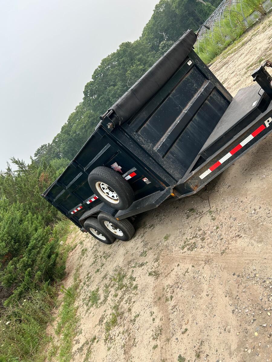 2018 PJ Dump Tow Behind Dump Trailer