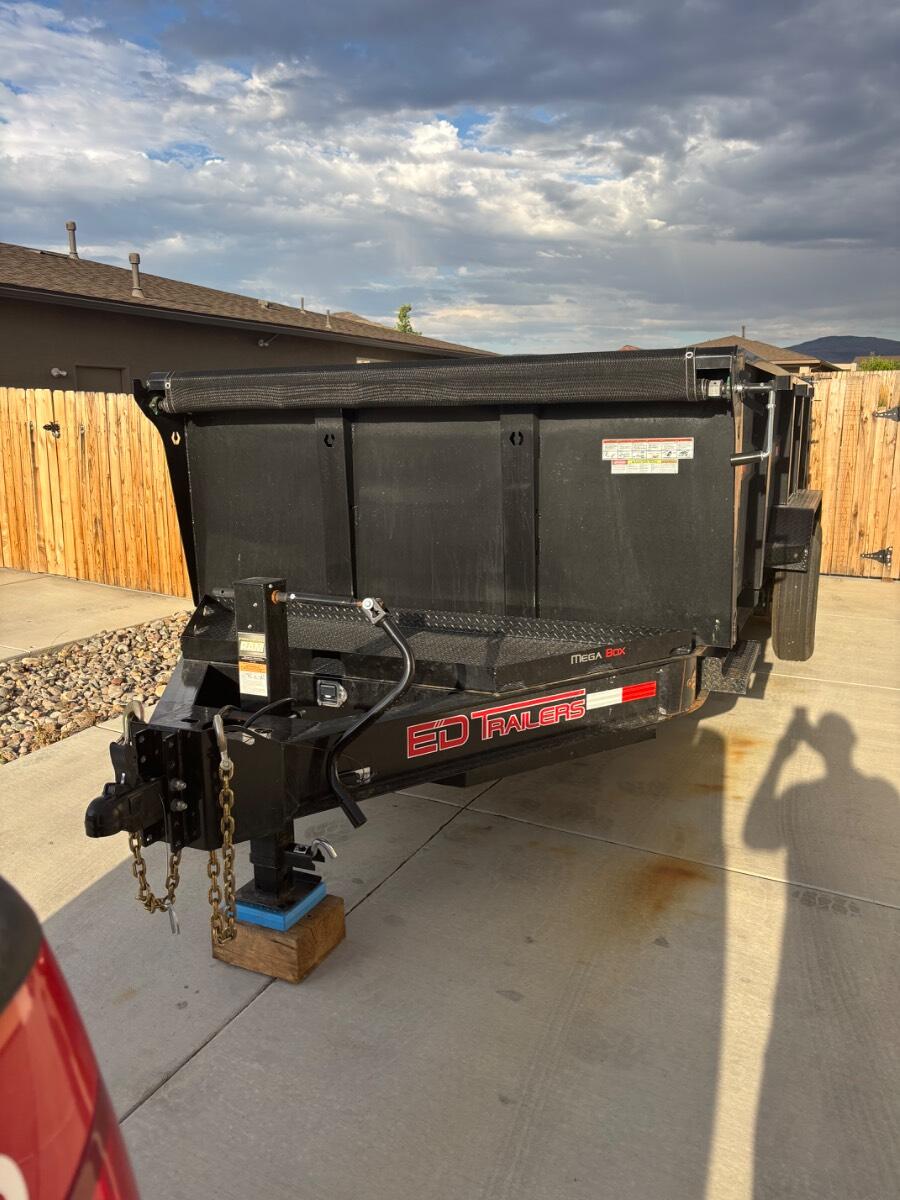 2026 Ed trailers 7x16x3 dump trailer