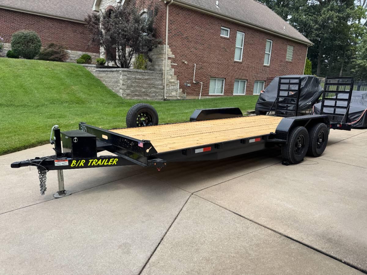 2026 M.B. Bowen Company LLC 20' 10k GVWR with a 12k winch