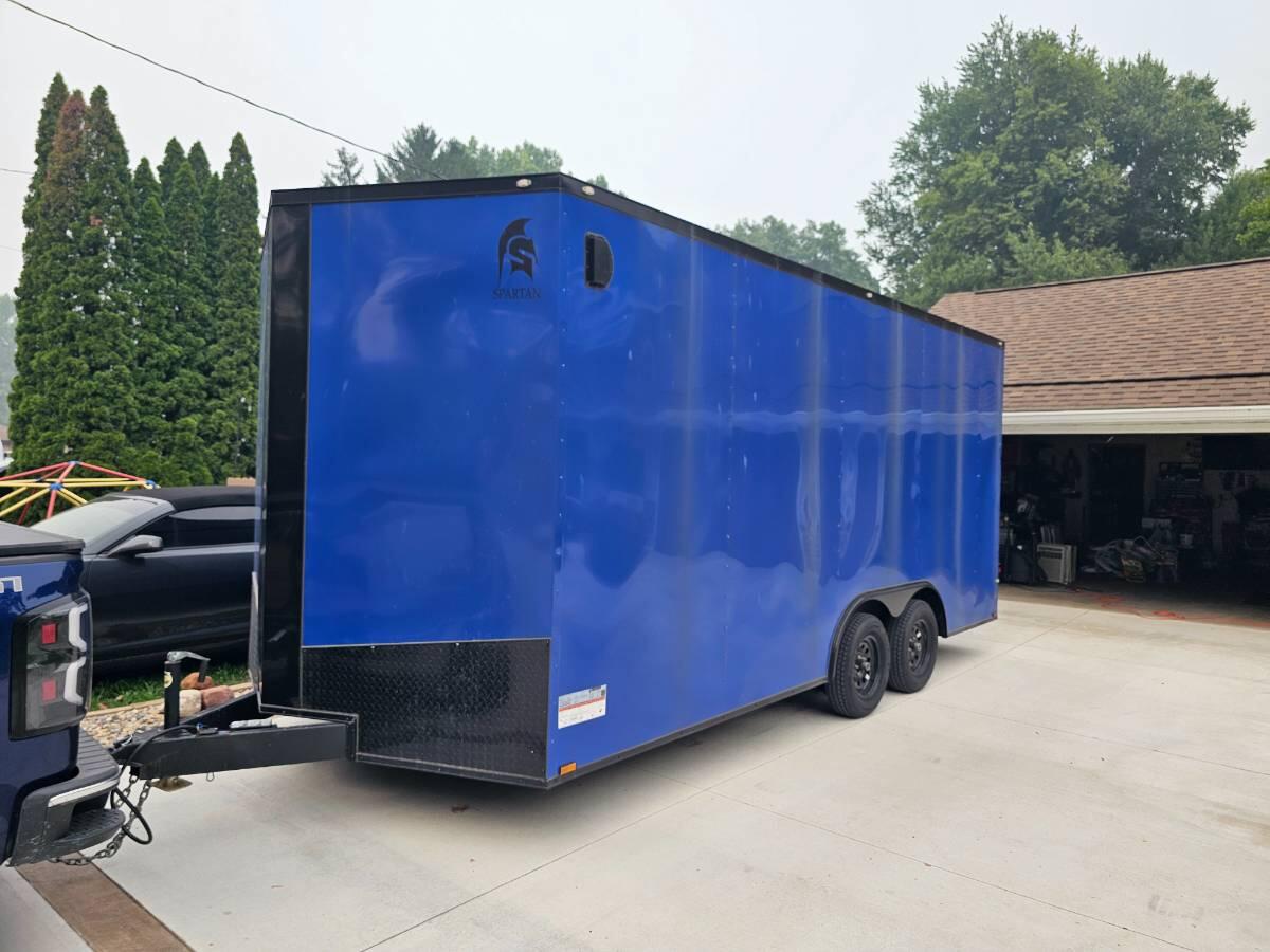 2024 Spartan 8.5x18TA Cargo trailer v nose