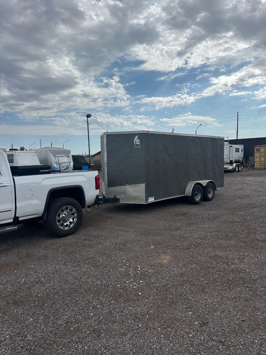 2016 Spartan 7x16x6 enclosed