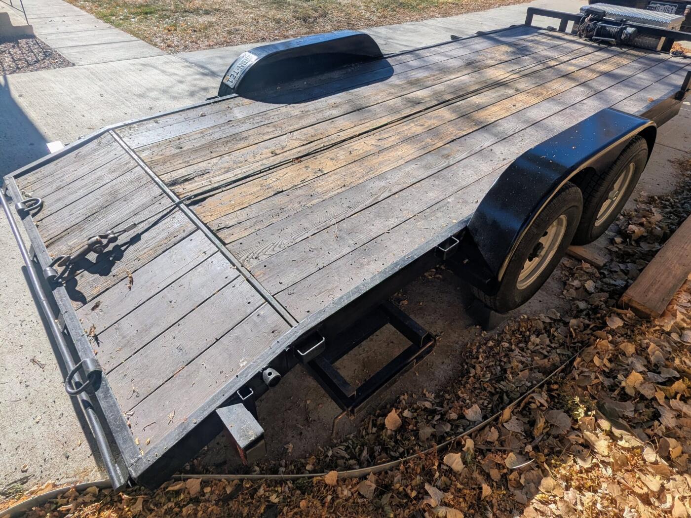 2017 COTC 18ft x 84" car hauler! Winch+s