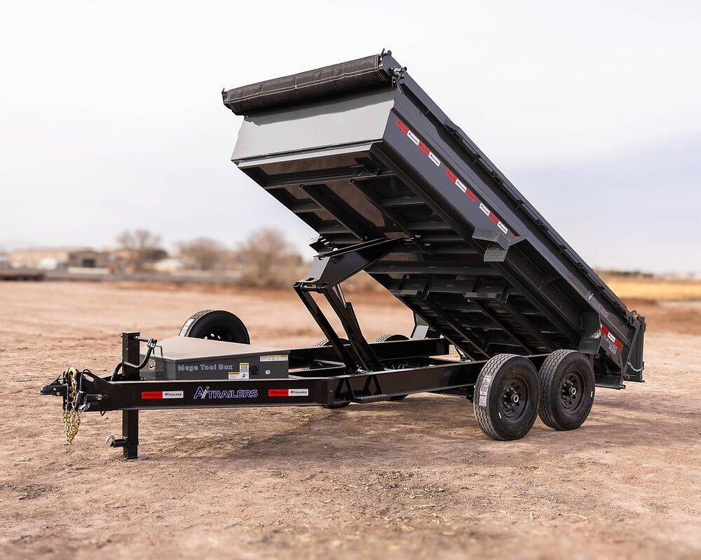 2027 Ascend Dump Trailer 14ft L x 7ft W x 2ft H