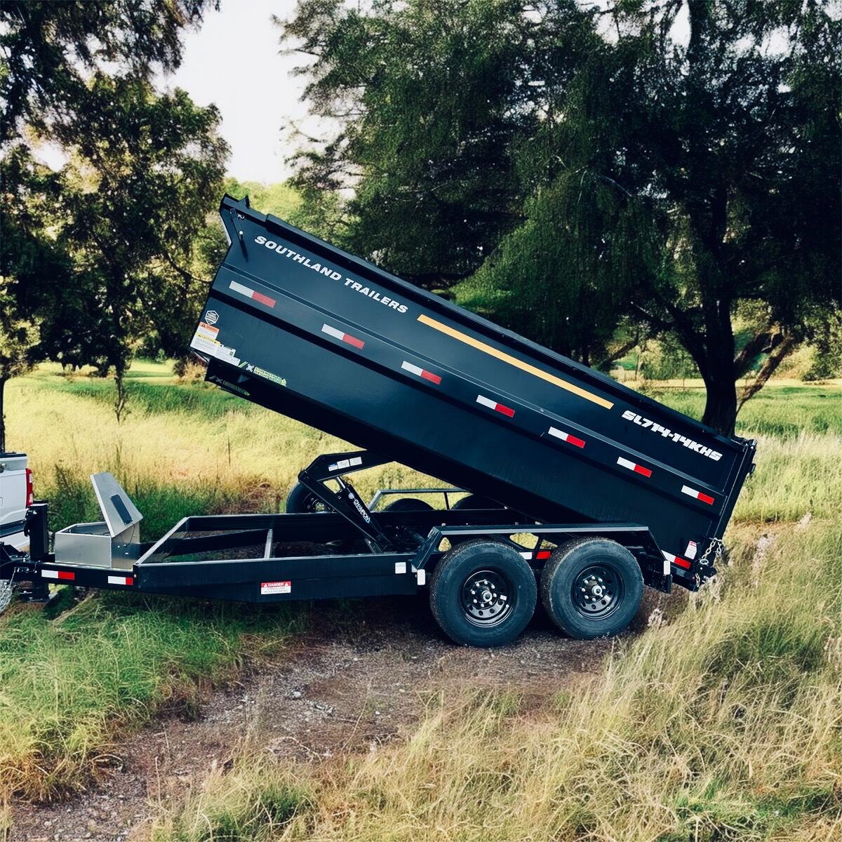 2026 Southland 7x14 w/ 3ft walls. Haul 11k lb