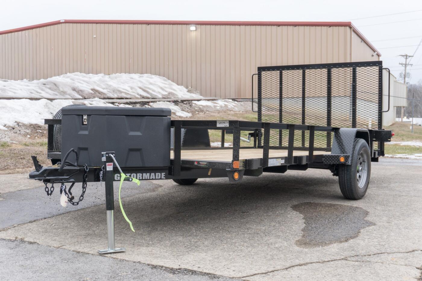2026 Gatormade 6x14 Utility Single 14-Foot Trailer