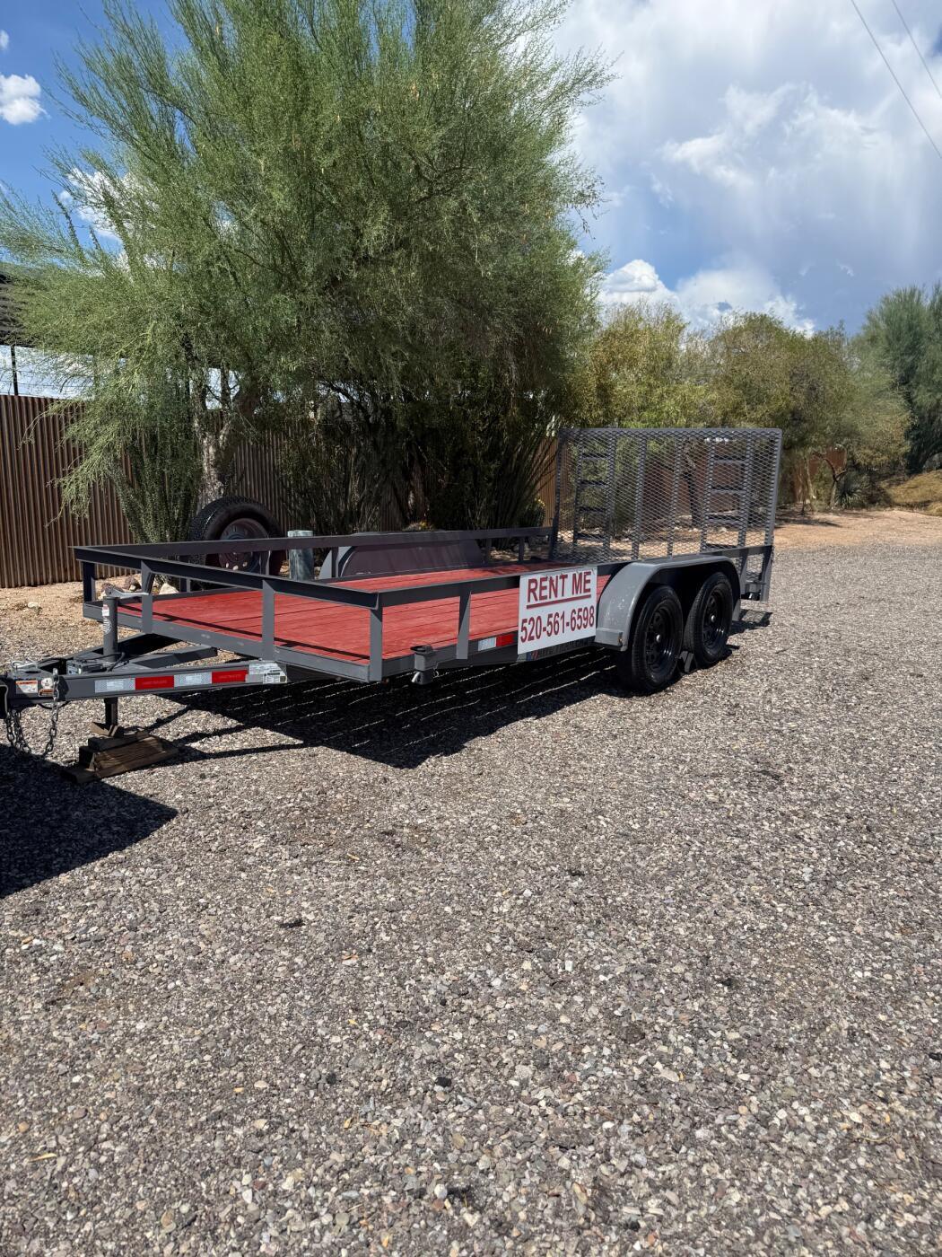 2026 AWC Utility Trailer 16ft Long x 83 Inches Wide
