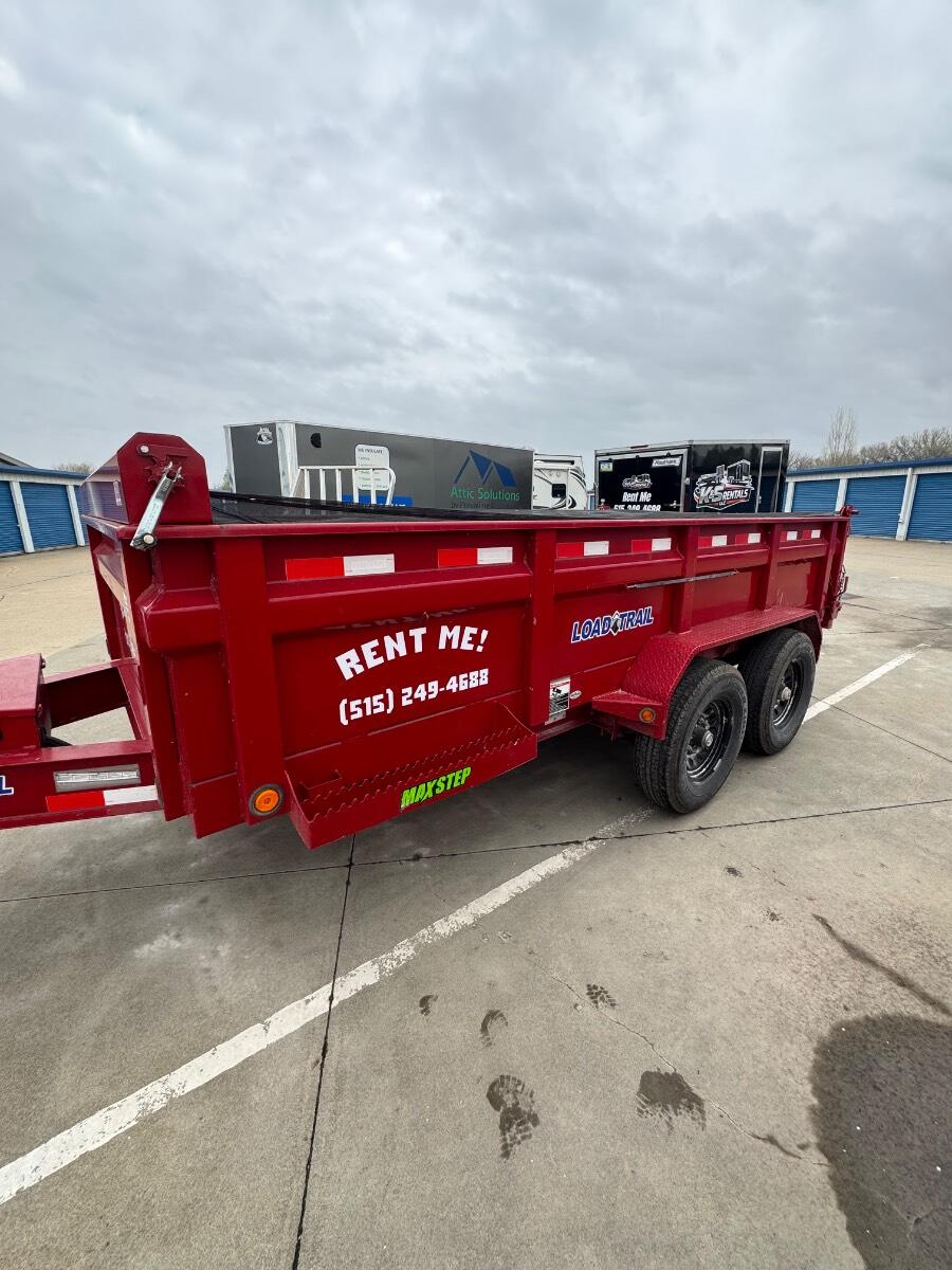 2020 Load trail 14’ dump trailer