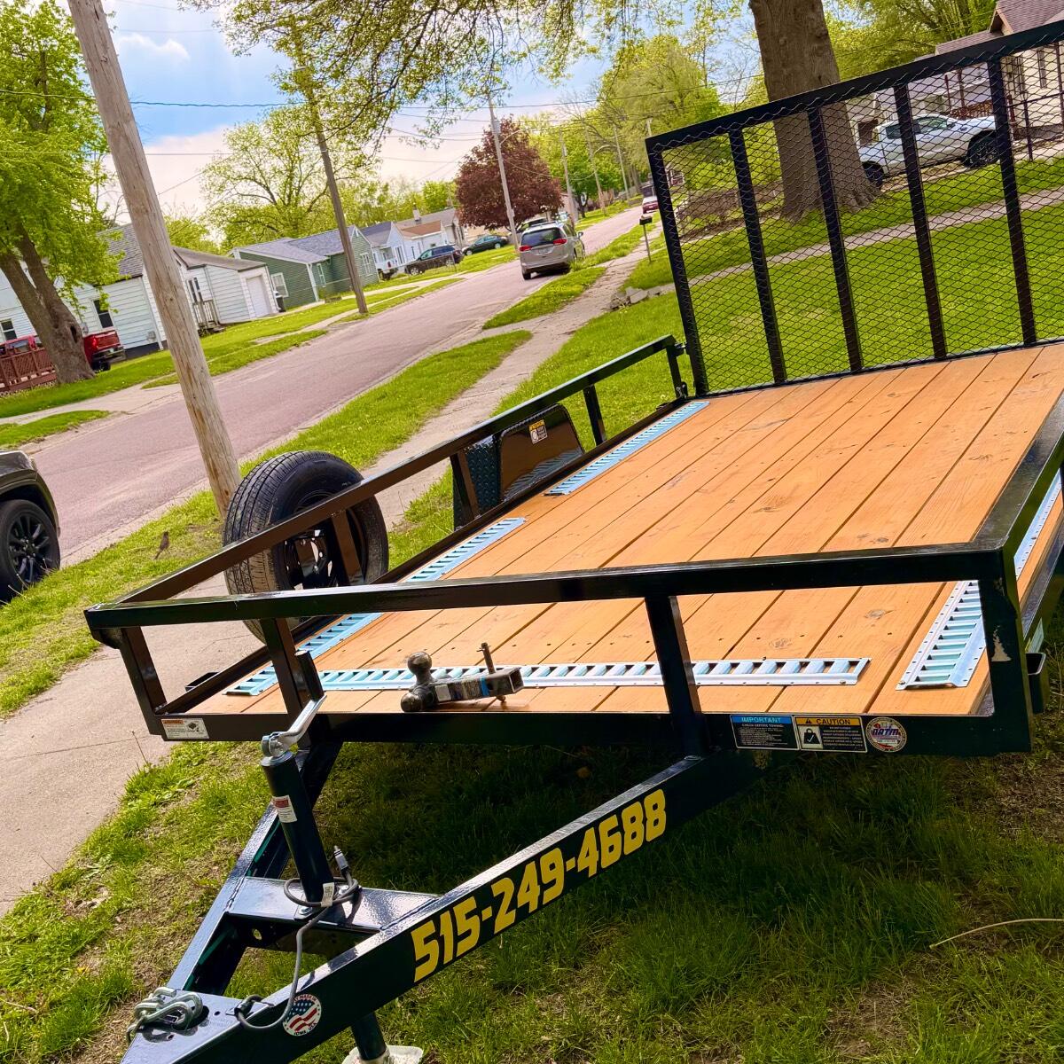 2026 H&H 12’ Utility Trailer
