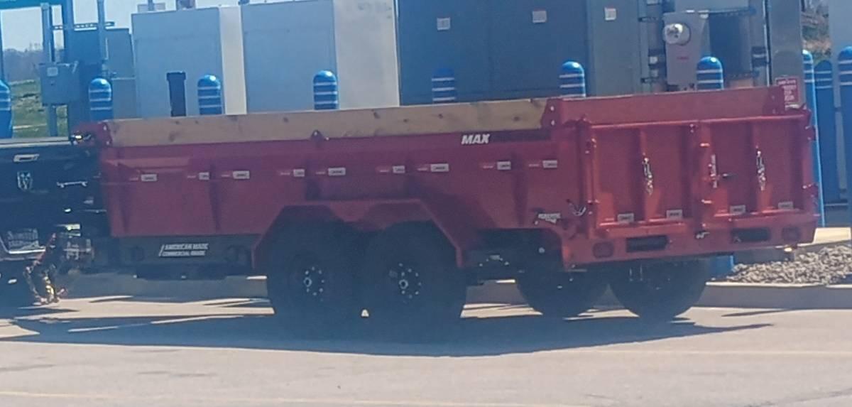 2026 Liberty 7x14 15400 gvw dump trailer