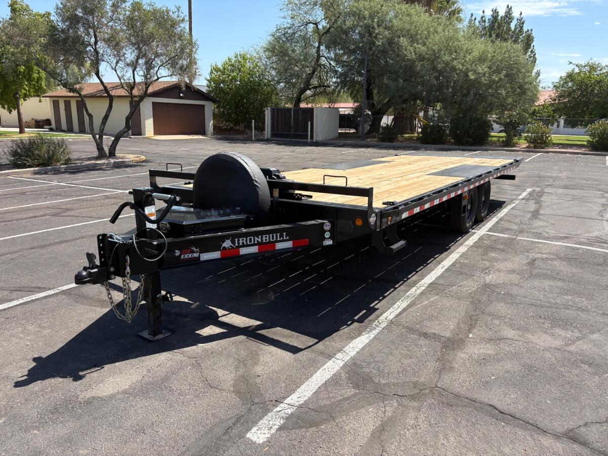 2026 Iron Bull 24’ Tilt Deck w/ 12k winch