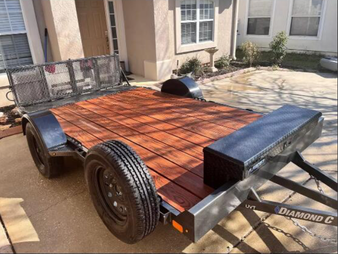 2019 Diamond C Utility trailer w/ bifold ramp