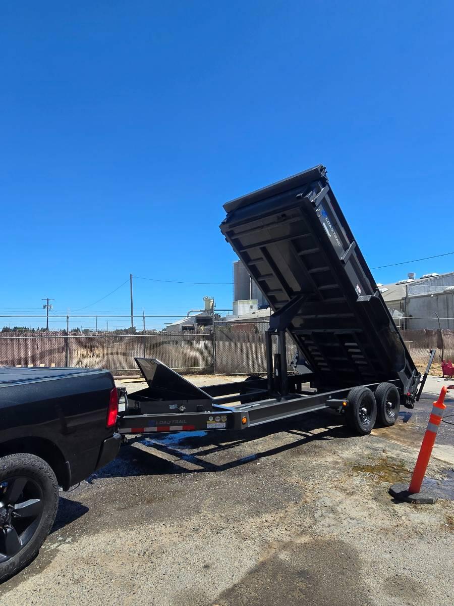 2024 Load Trail Dump Trailer with Ramps and Tarp