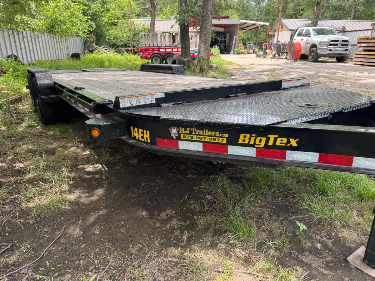 2025 Big Tex Equipment hauler Mega Ramps.