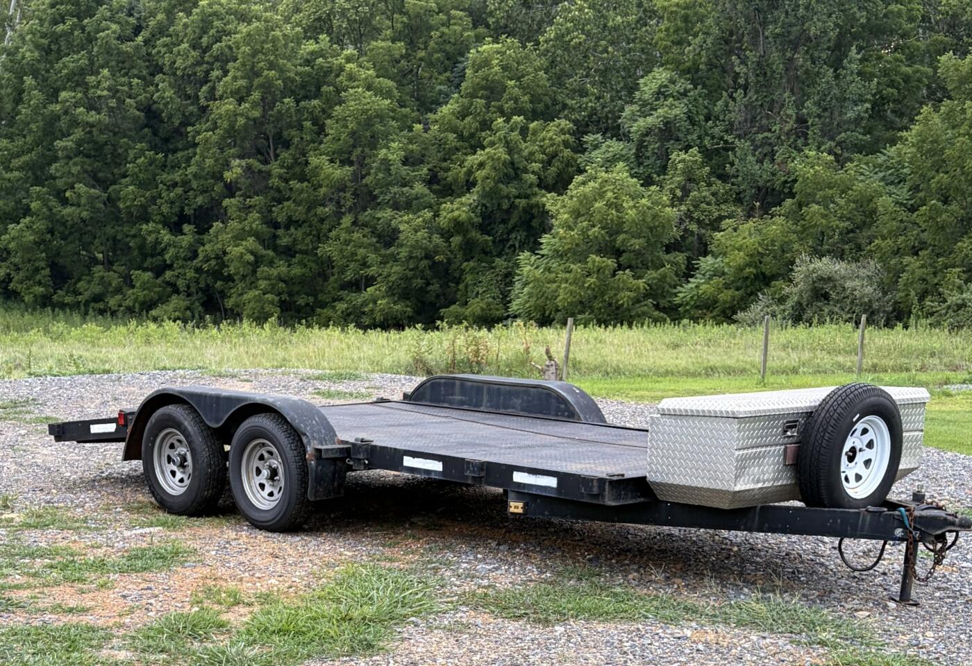 1995 Pero TL Flatbed dove tail car hauler