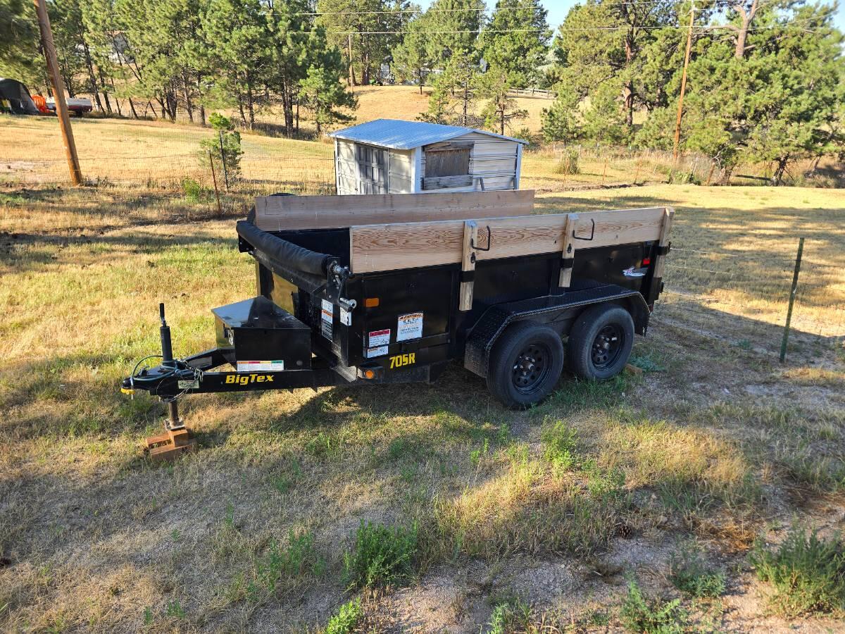 2021 Big Tex 70sr 5'x10' Dump Trailer