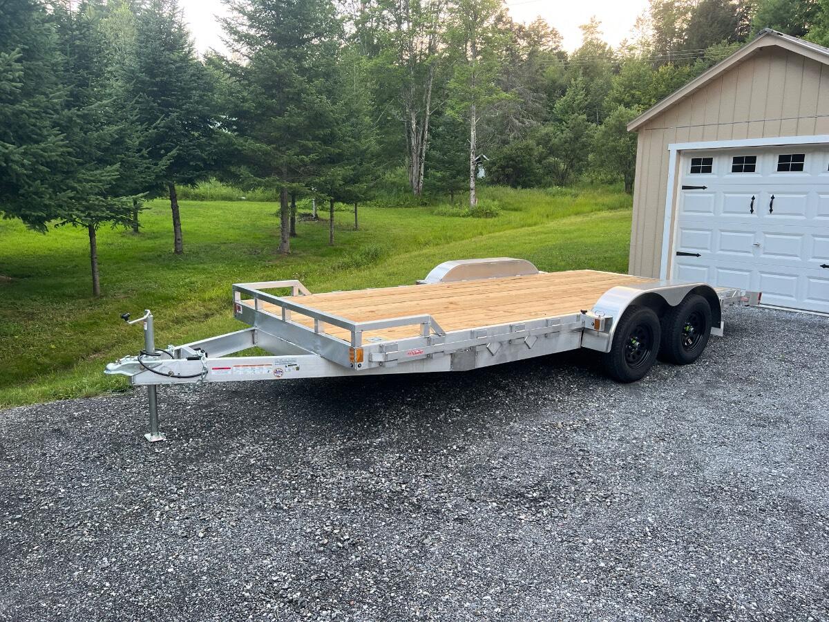 2027 High Country 18' aluminum car hauler