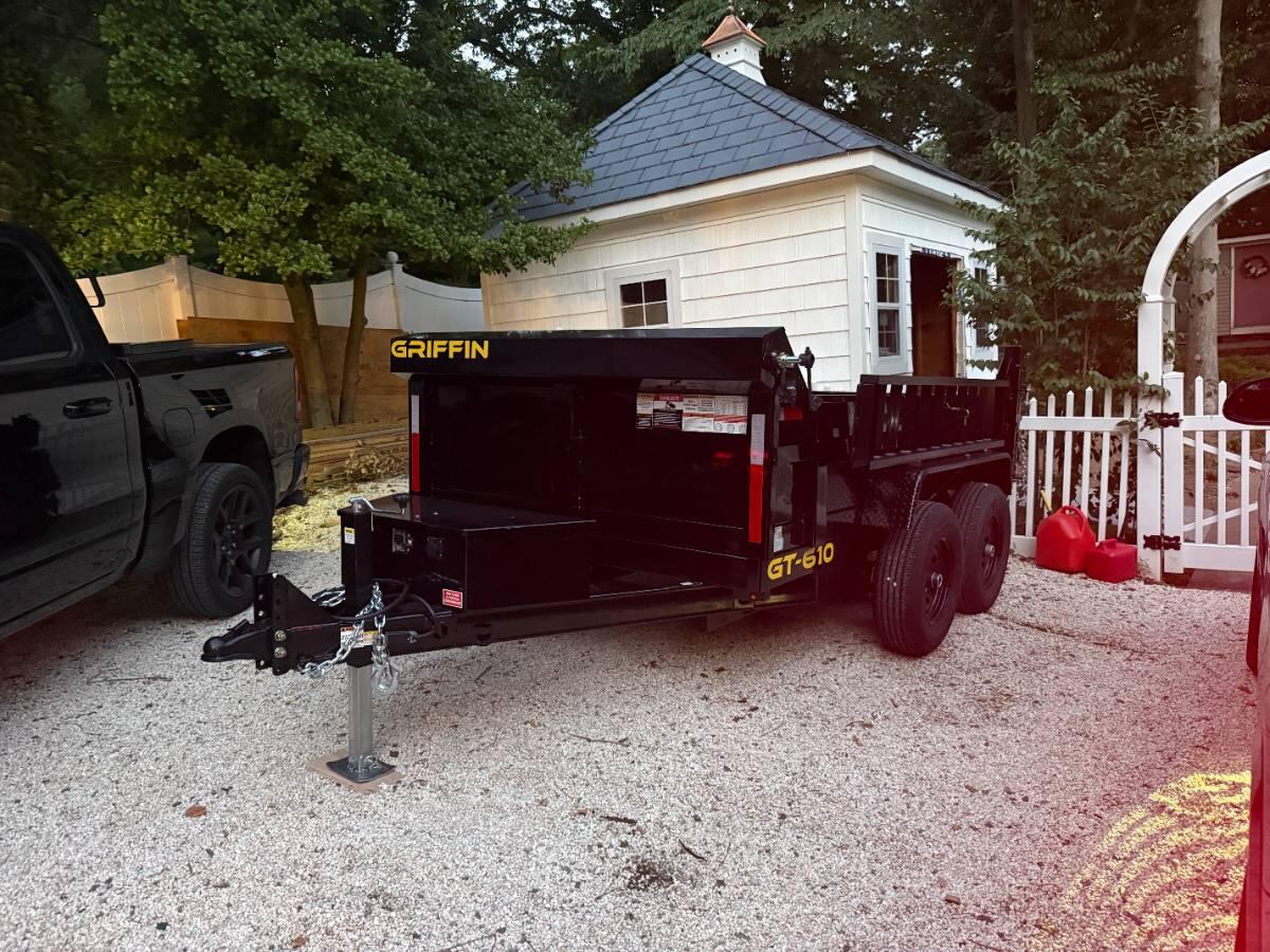 2026 Griffin 6x10 Griffin Dump Trailer