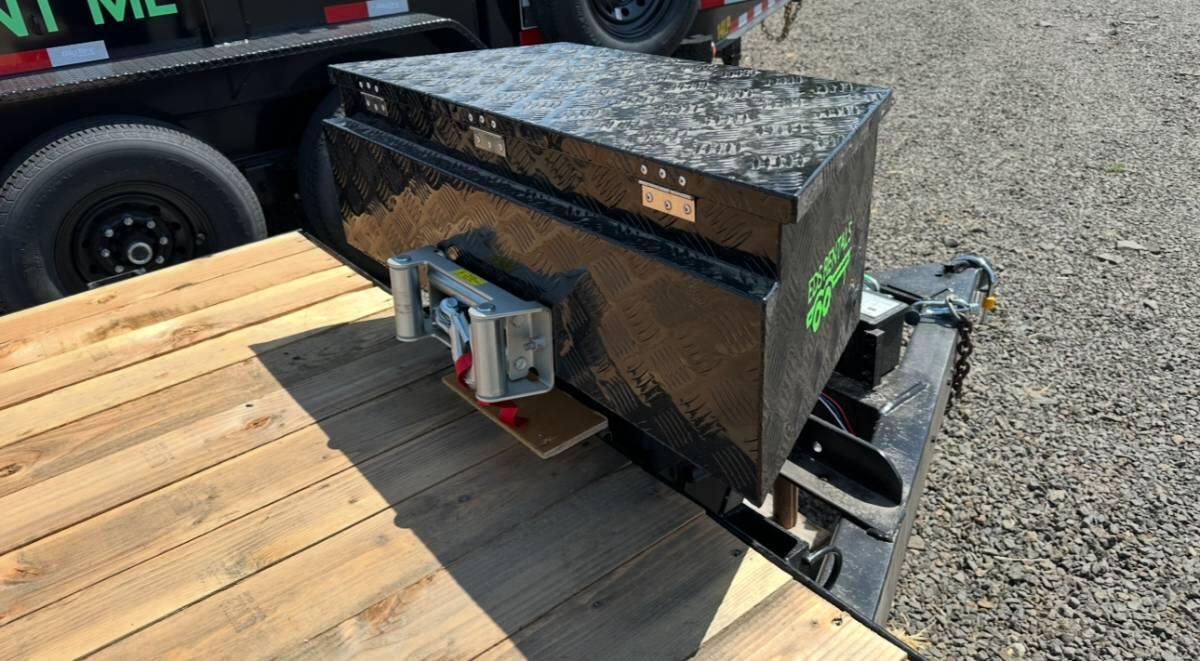 1996 Morgan Built 7x18 Flatbed