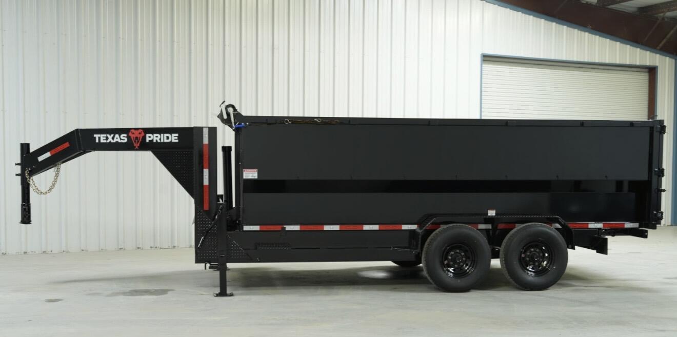 2024 Texas pride Dump trailer 7 x 16 x 4‘