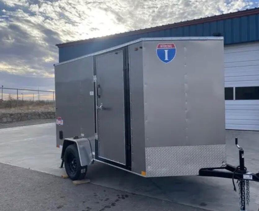 2026 Interstate 6 x 12 v nose enclosed trailer
