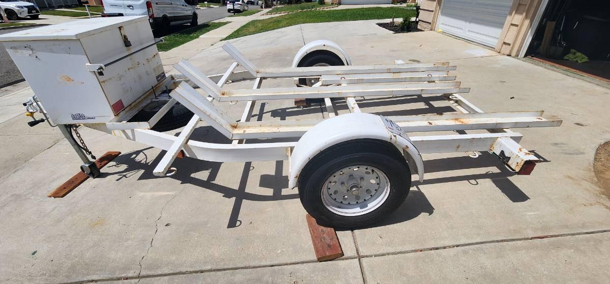 2001 Zieman 3 dirtbike trailer