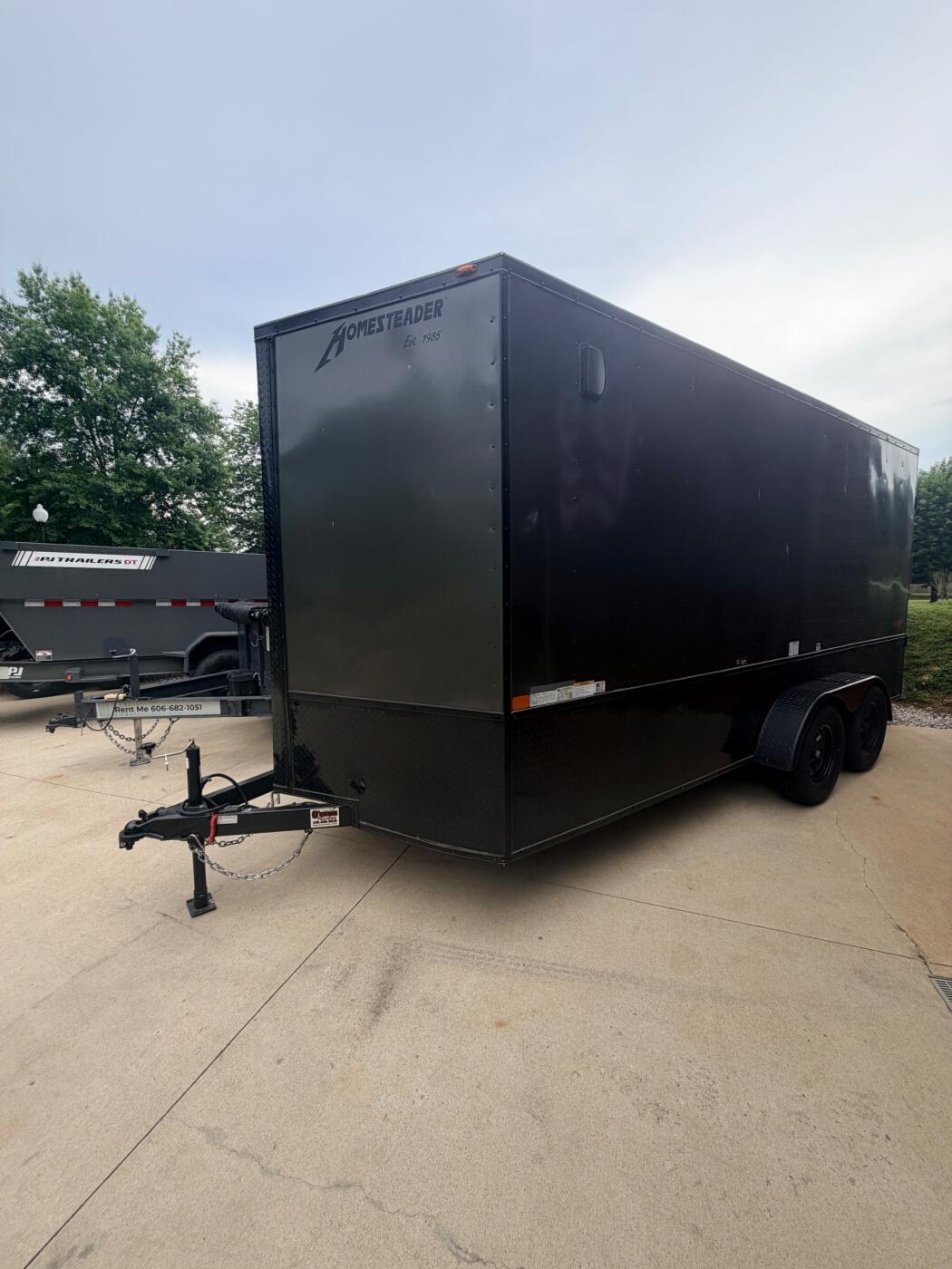 2025 Homesteader Intrepid OAV 2025 16’ Enclosed Trailer